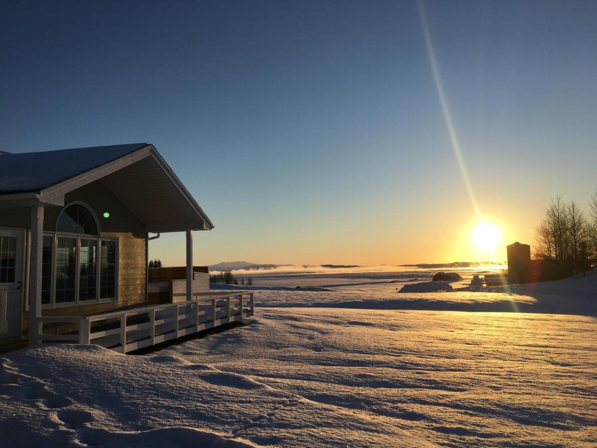 Iceland Inn Lodge, Entire Place With Hot Tub. เซลฟอส ภายนอก รูปภาพ